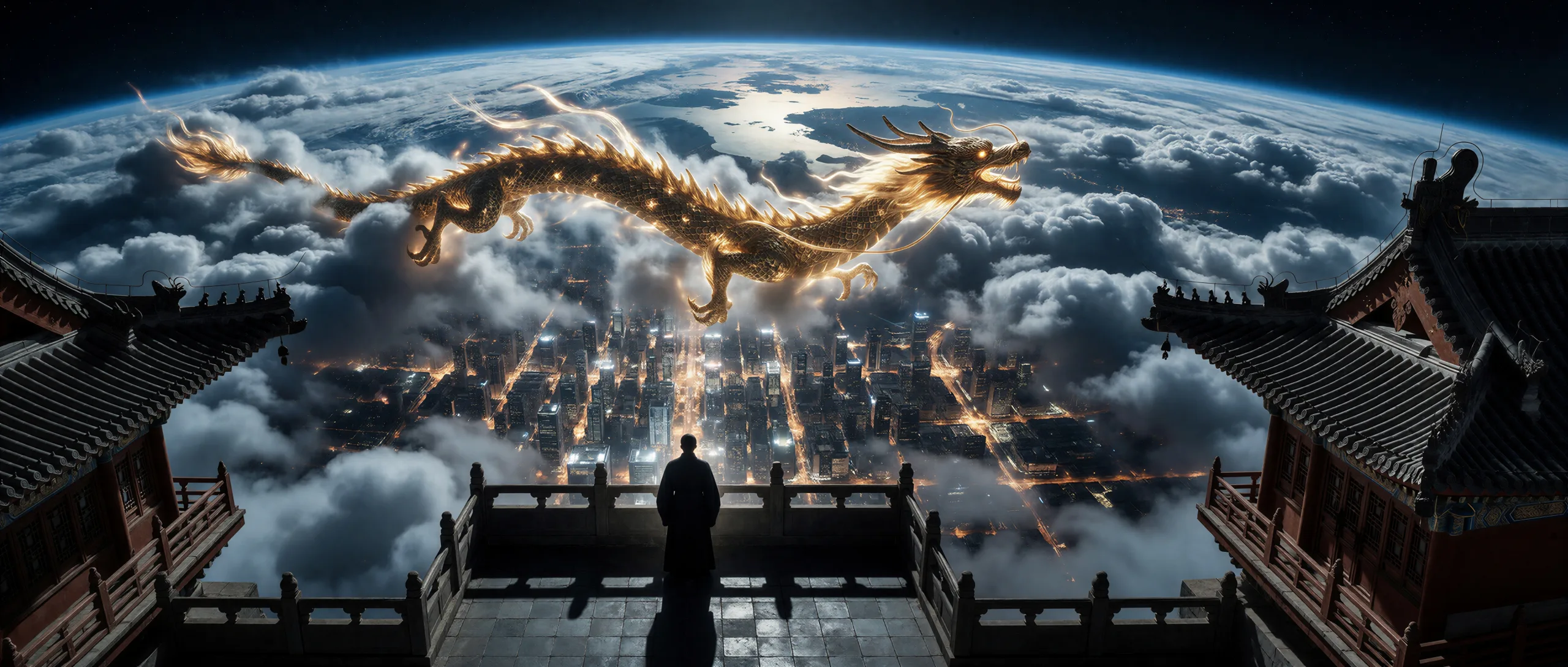 画面风格：史诗级奇幻科幻融合风格，采用高动态范围与超高清分辨率呈